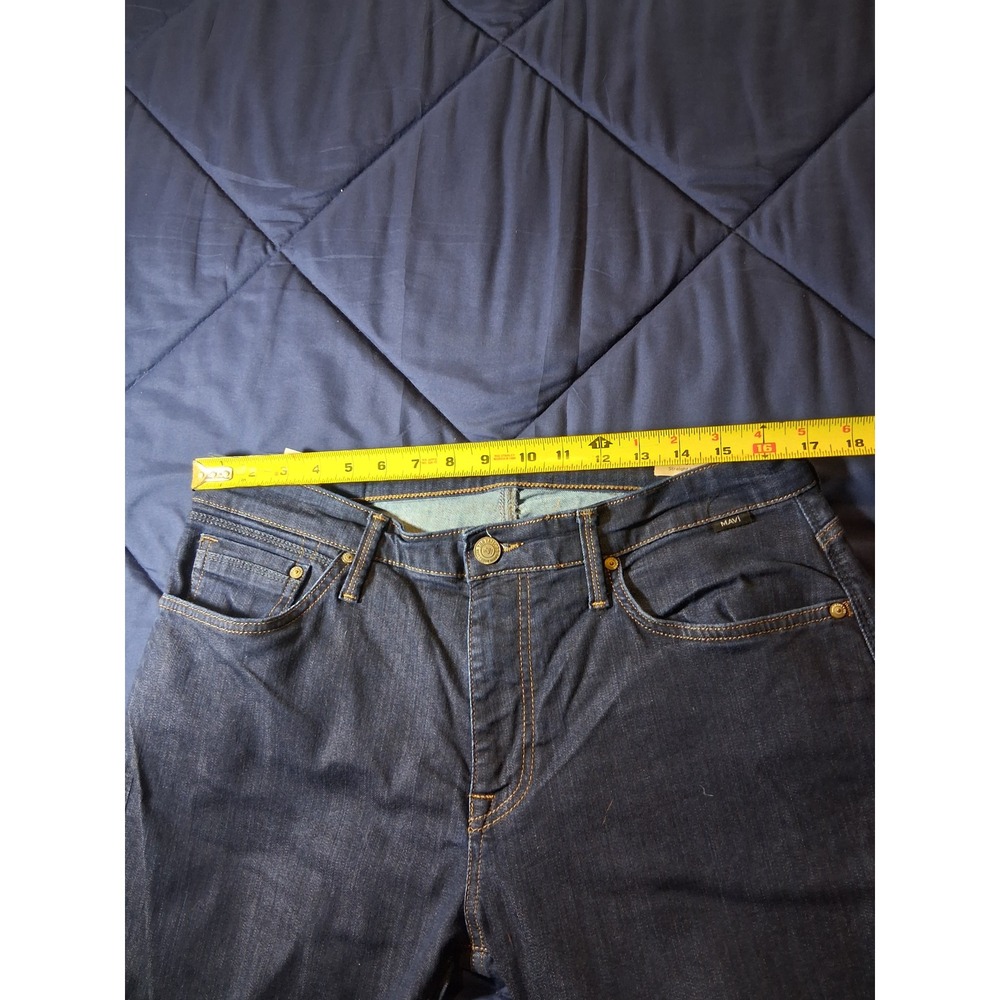 Mavi Zach Straight Leg Jeans Bundle Mens 34x30 Dark Indigo and Khaki Tan 2 Pairs - Picture 5 of 16